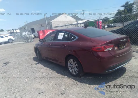 2016 Chrysler 200 Limited z USA, uszkodzony, nr VIN 1C3CCCABXGN125031